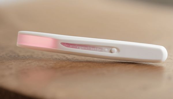 Interpréter une ligne pâle sur un test de grossesse